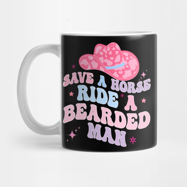 Funny Save A Horse Ride A Bearded man by BEZZAIM